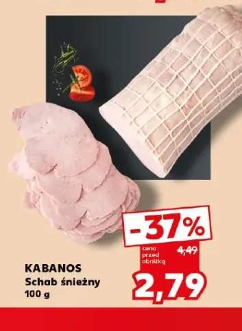 Schab śnieżny Kabanos
