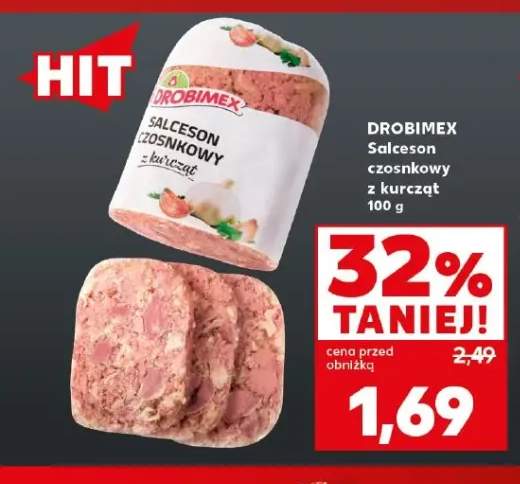 Salceson czosnkowy z kurcząt Drobimex