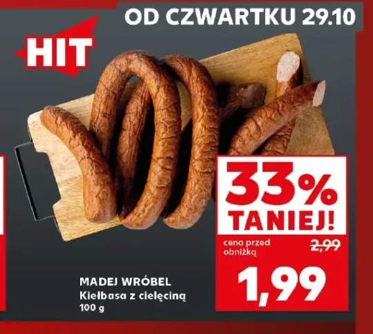 Kiełbasa z cielęciną Madej Wróbel
