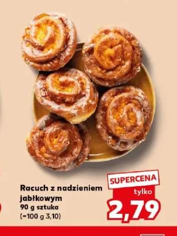 Racuch z nadzieniem jabłkowym