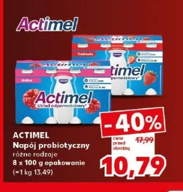 Napój probiotyczny Actimel 8-pak