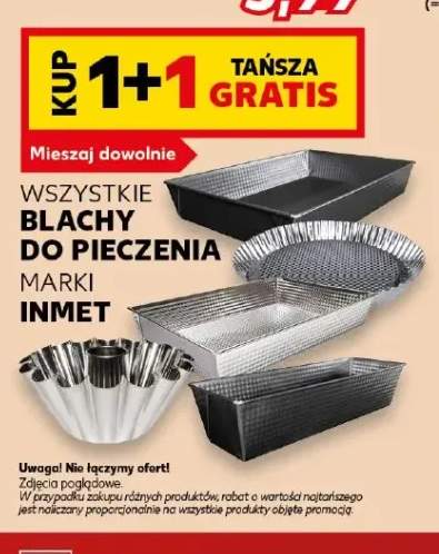 Blachy do pieczenia marki Inmet