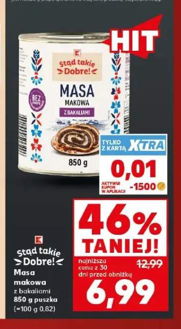 Masa makowa z bakaliami Stąd Takie Dobre!