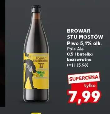 Piwo Browar Stu Mostów Pale Ale