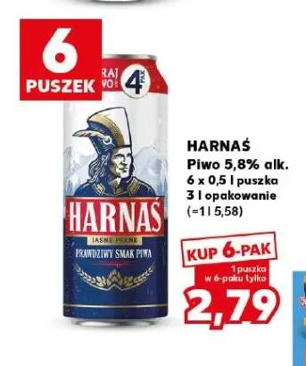 Piwo Harnaś 6-pak