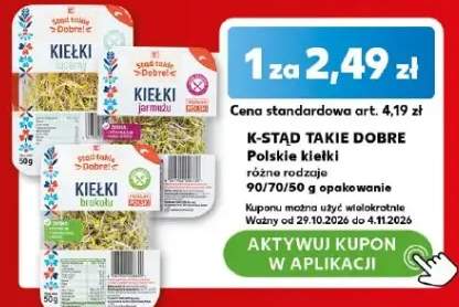 Kiełki lucerny K-Stąd Takie Dobre! +2 warianty
