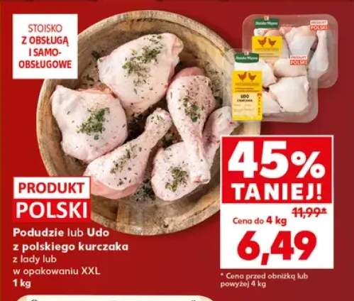 Podudzie z polskiego kurczaka +1 wariant