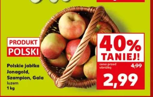 Polskie jabłka Jonagold +2 warianty