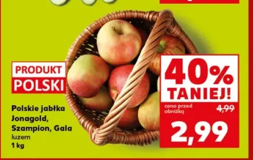 Polskie jabłka Jonagold +2 warianty