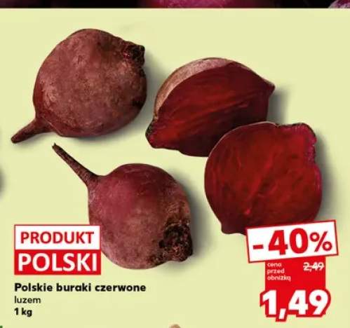Buraki czerwone polskie