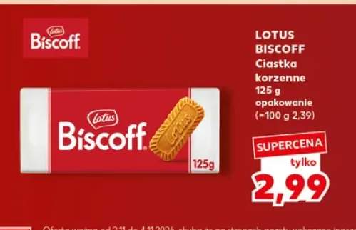Ciastka korzenne Lotus Biscoff