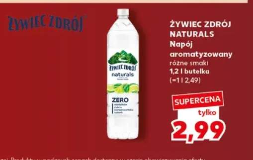 Napój aromatyzowany Żywiec Zdrój Naturals