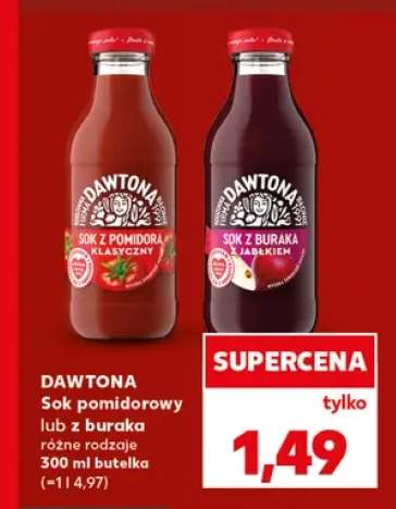 Sok pomidorowy klasyczny Dawtona +1 wariant