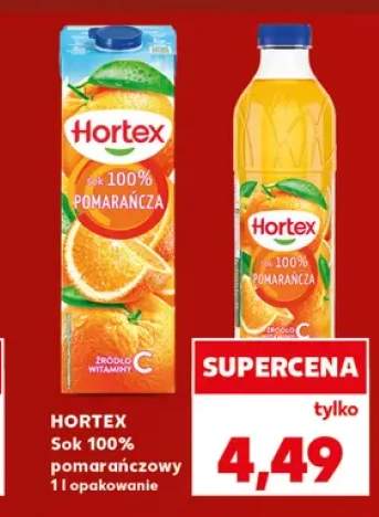 Sok pomarańczowy Hortex 100%