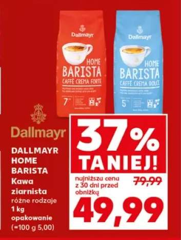 Kawa ziarnista Dallmayr Home Barista Caffè Crema Forte +1 wariant