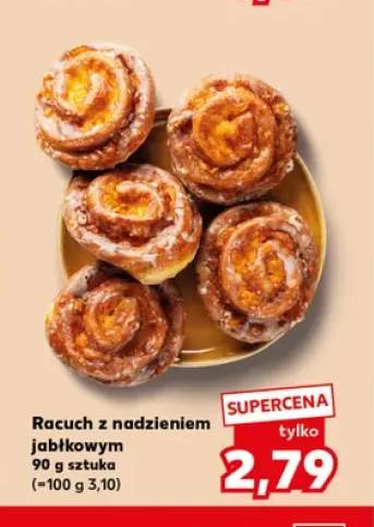 Racuch z nadzieniem jabłkowym