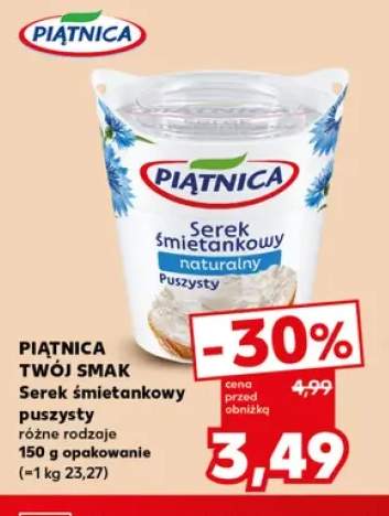 Serek śmietankowy puszysty Twój Smak Piątnica