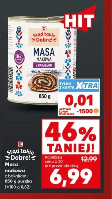 Masa makowa z bakaliami Stąd takie Dobre!