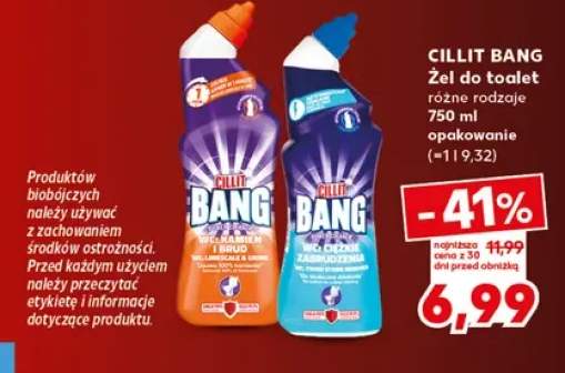 Żel do toalet Cillit Bang